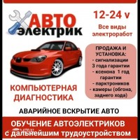 Автоэлектрик. Ремонт любой сложности. Все виды электроработ